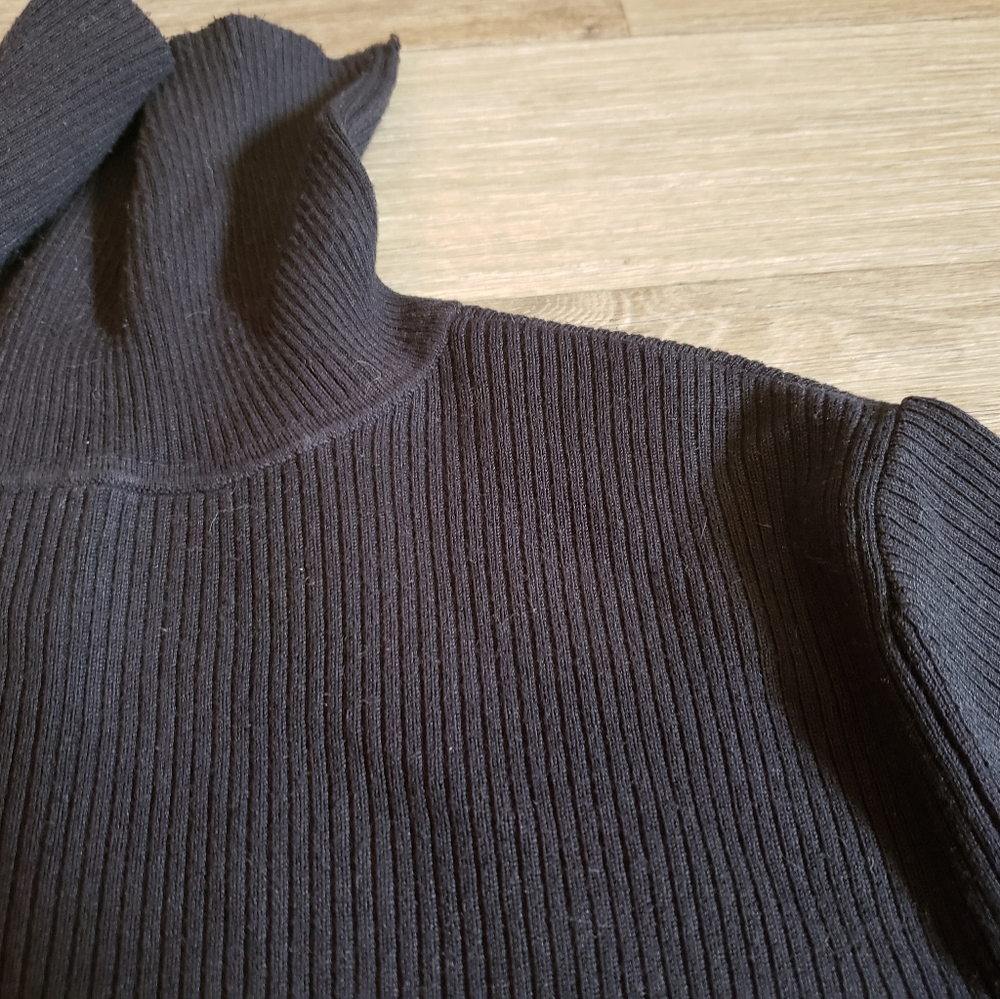 Coldwater creek short sleeve turtle neck